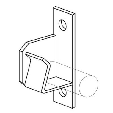 T&B F736 - Kindorf Right Hand Steel Axle Support