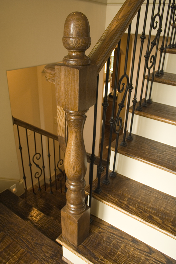 Tuscan Round Iron Baluster Gallery