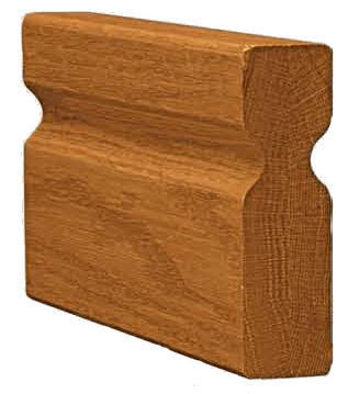 handrail 2x6 oak contemporary stair walnut parts handrails poplar round made oval series