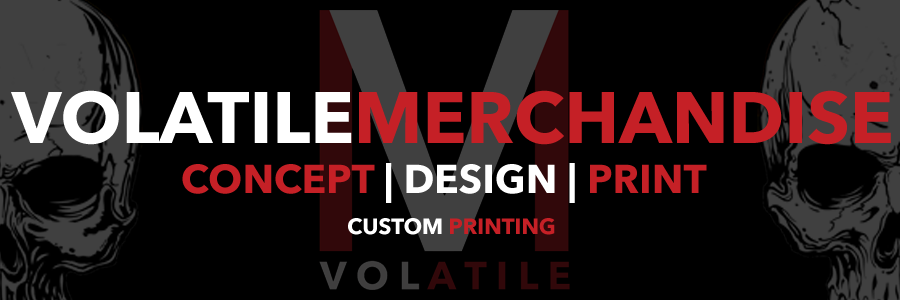 VolatileMerchandise | Concept Design Print | Custom Printing