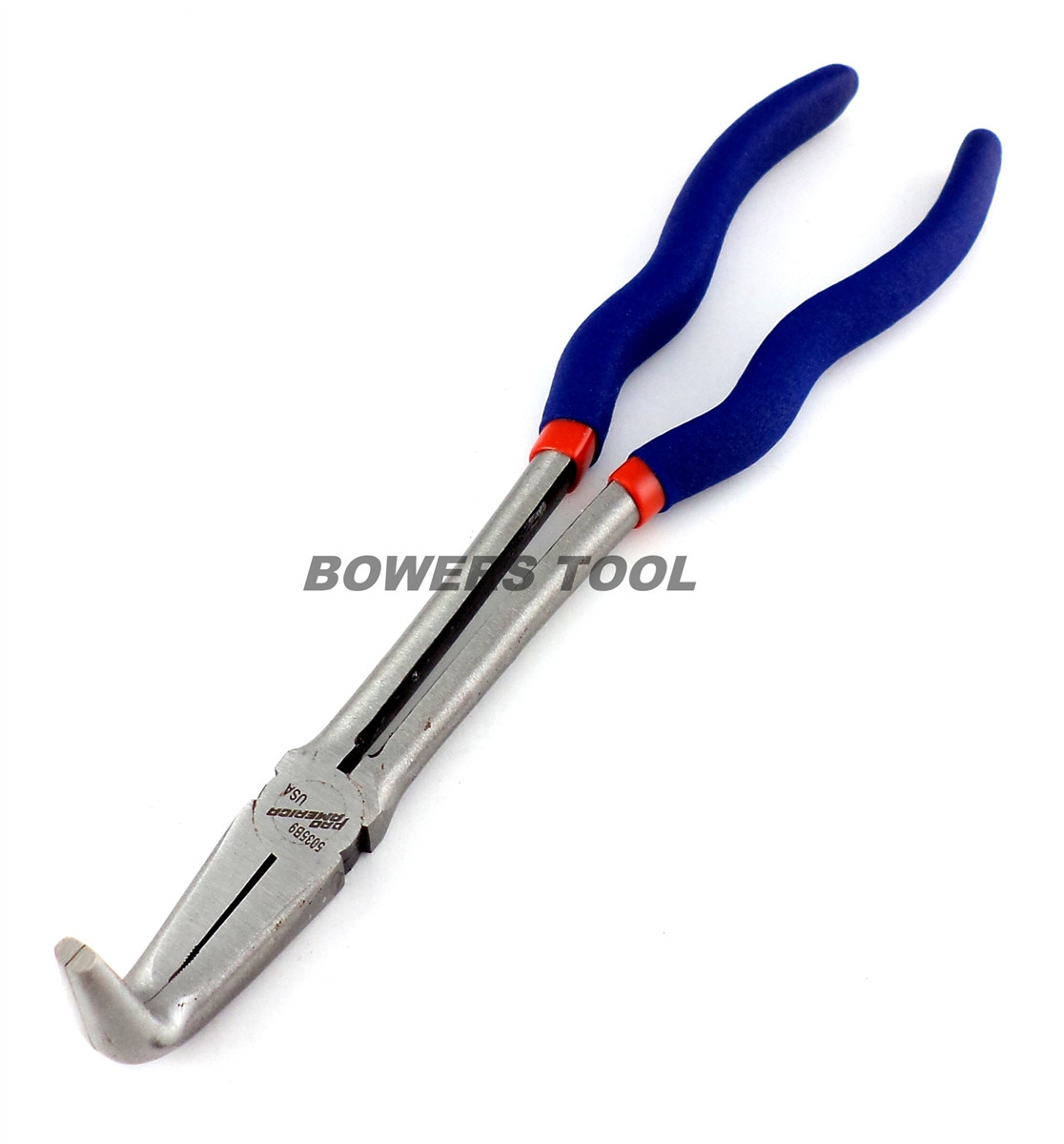Pro America 11" Extra Long Nose Pliers 90 Degree Curve Bend USA Made