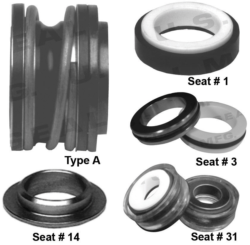 US Seal PS100 Mechanical Seal KIT .625 Bore