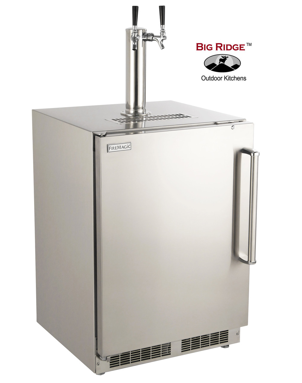 Fire Magic 3594DL 24Inch Left Hinged Outdoor BuiltIn Dual Tap