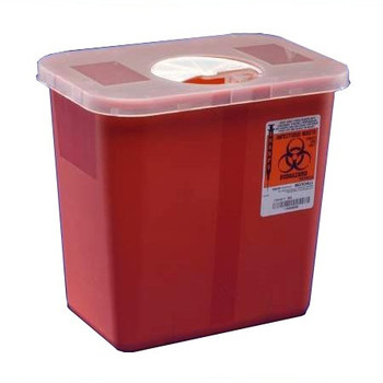 2 Gallon Sharps Container #8970 by Kendall - Medical Warehouse