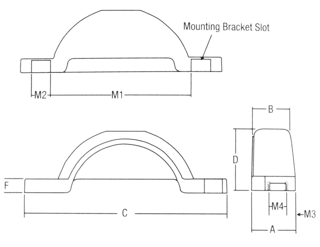 Fulton Black Plastic Trailer Fender 13" Tire Size 008583 Trailer
