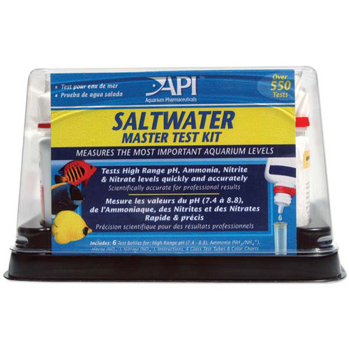 API Saltwater Liquid Master Test Kit Shark and Reef