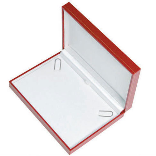 Classic Style Necklace Box, 6 1/4" x 4 1/2" x 1 1/4”, Choose from various Color