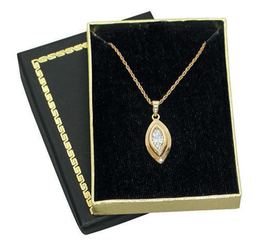 Pendant Box, 2 1/2" x 3 1/2" x 5/8"H