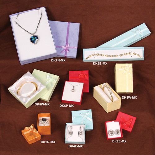 Flower bow tie box, mix with 8 colors , Choose from various size