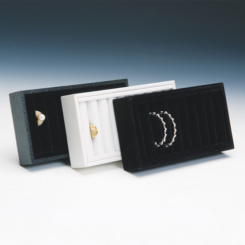 Bangle Tray 9 Slot, 7 1/2" x 4 1/4" x 1 3/8" ,(Choose from various Color)
