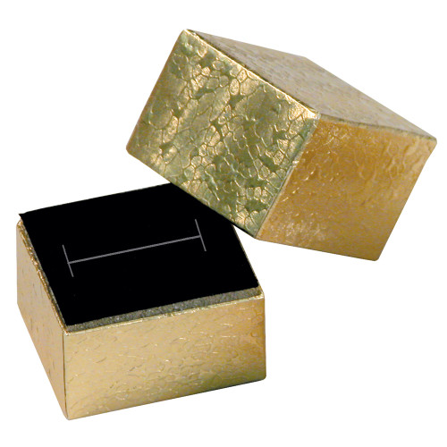 Foil mini ring box, 1 5/8" x 1 3/8" x 1 3/4" ,Price for 100 pieces, (Choose from various color)