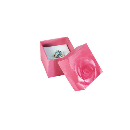 Rose print jewelry box, Choose from various Size