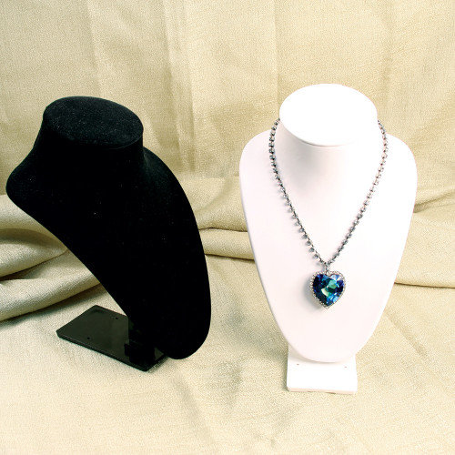 Necklace Stand, 6 1/4" x 4 5/8" x 9 1/2"H, (Choose from various Color)