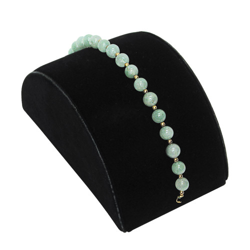 Half-Moon Bracelet/Watch Display, 3" x 5" x 2 1/2"H,(Choose from various Color),