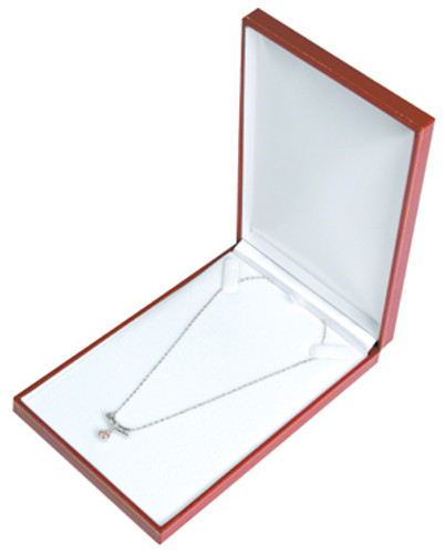 LV7 Classic Style Necklace Box, 4 3/4” x 7 3/8” x 1 1/8”,Choose from various Color