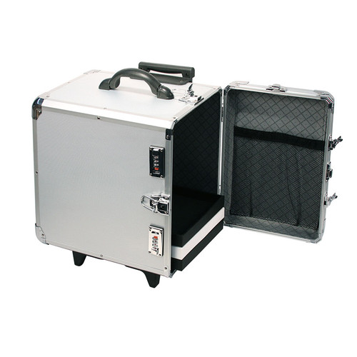 Aluminum Case with Retractable Handle