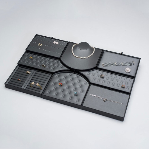 8 Piece Steel Grey Display Set