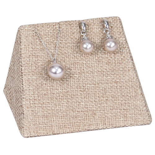 Combo Display -linen,Earring/Pendant, 3.75x2.5x2.4"H,(Choose from various Color)