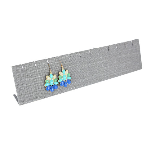 Extra Long Earring/Pendant stand,linrn,12" x 2 5/8"H, (Choose from various Color)