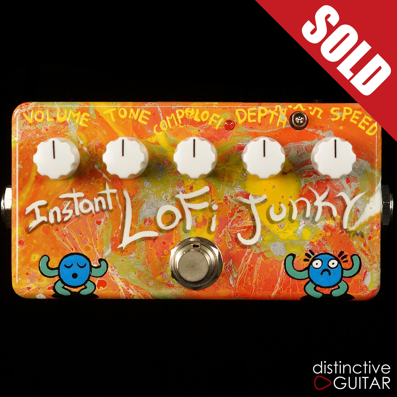 Zvex Instant Lo Fi Junky Hand Painted Zvex Instant Lo Fi Junky Hand Painted