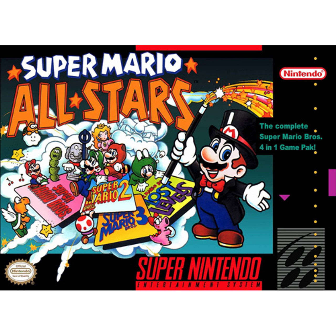all mario games for snes