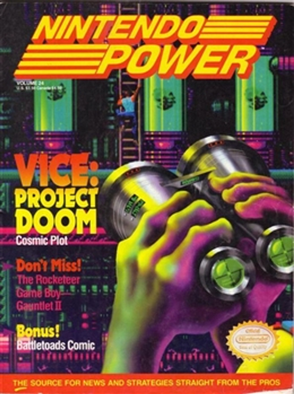 Nintendo Power Issue 24 DKOldies