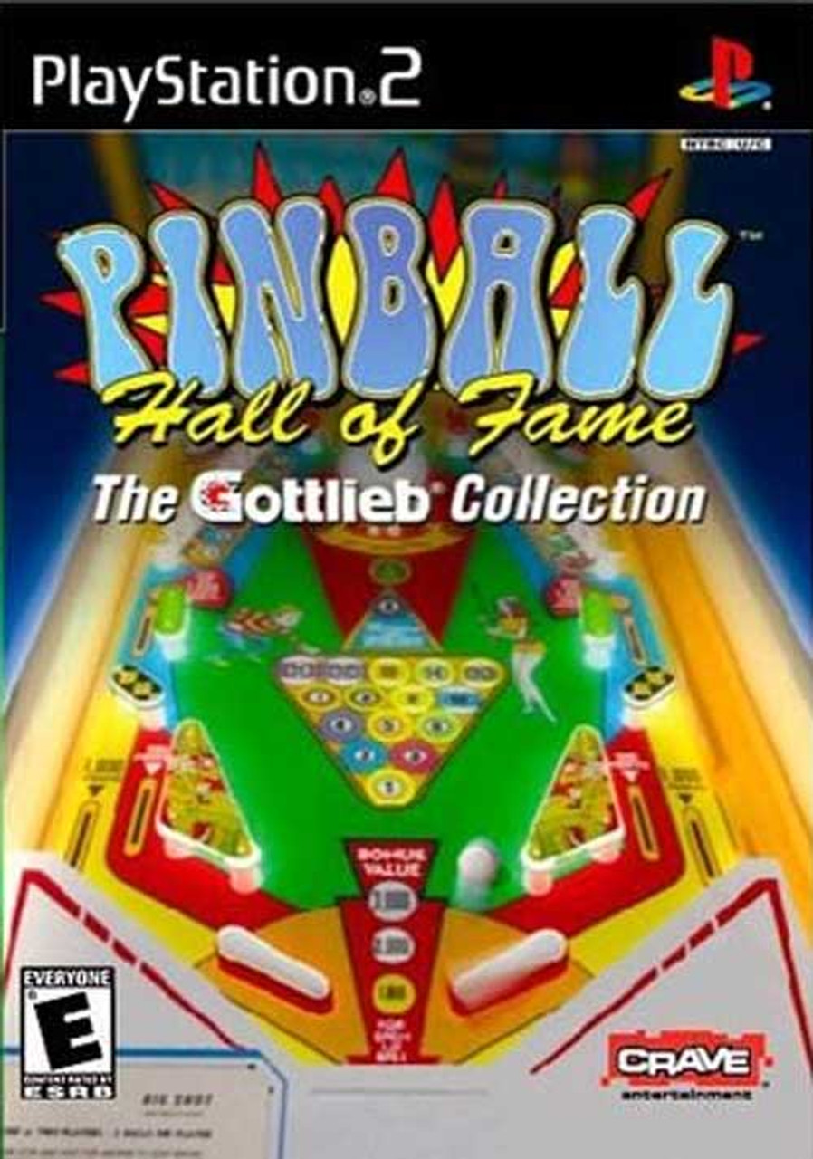 Pinball Hall of Fame Gottlieb Collection PS2 Game DKOldies.