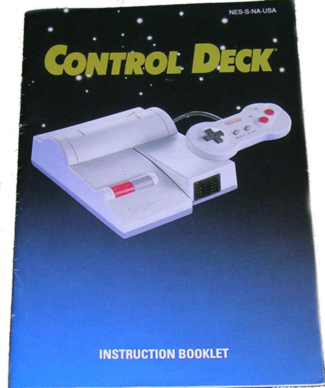 Manual Nintendo Top Load Control Deck Instrcutions DKOldies