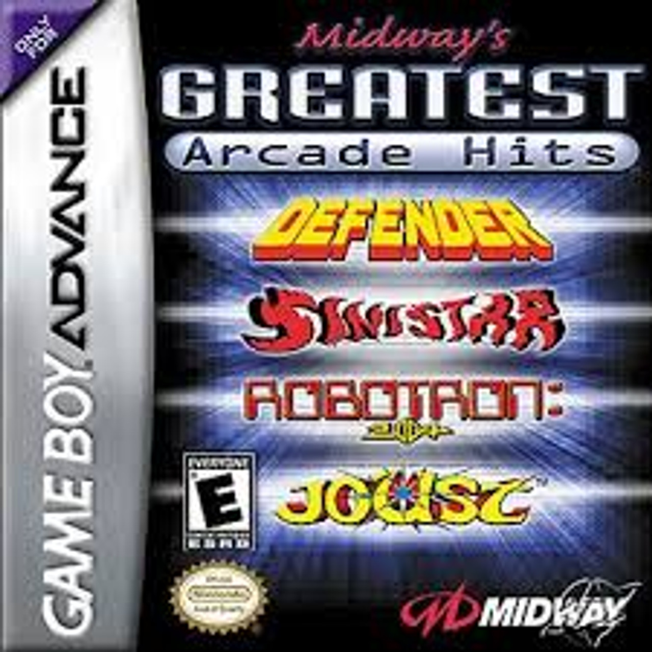 Midway s Greatest Arcade Hits GBA Game DKOldies midway-s-greatest-arcade-hits-gba-game-dkoldies