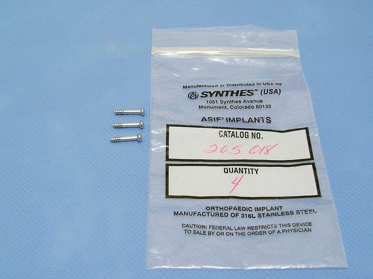 Synthes 4.0 Cannulated Screws Inventory – YJDYB