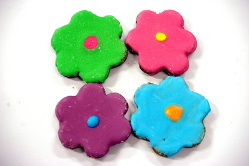 Fancy Flower Horse Treat - Horse Cookies - 3pce Australian made by Huds and Toke. The Original Horse Treat Company.