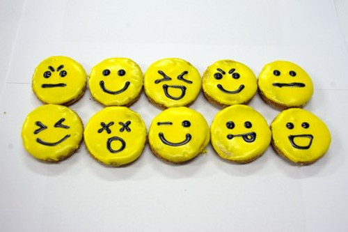 Emoji Gourmet Dog Treats - 4pce by Huds and Toke