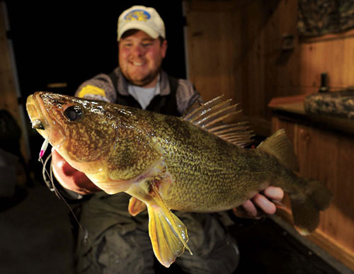 huge bass caught by walt with the demon