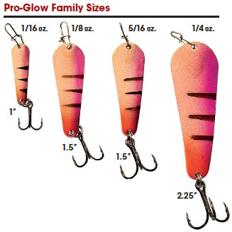 Pro Series Slender Spoon Gold Back - Pokeys Tackle Shop