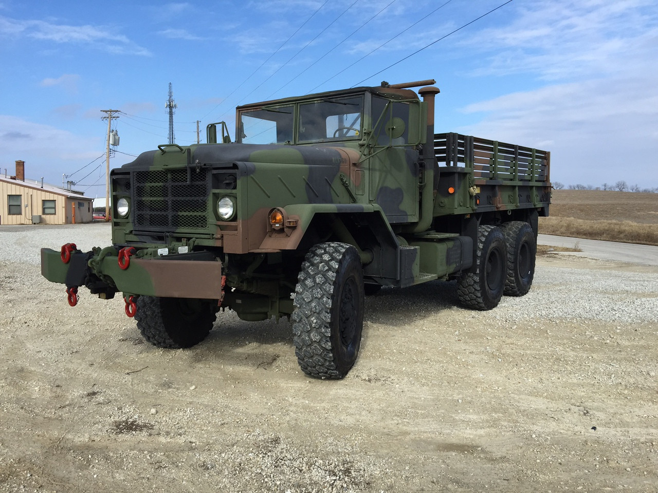 BMY M925a2 5 Ton Military Cargo Truck With Winch - Midwest Military ...