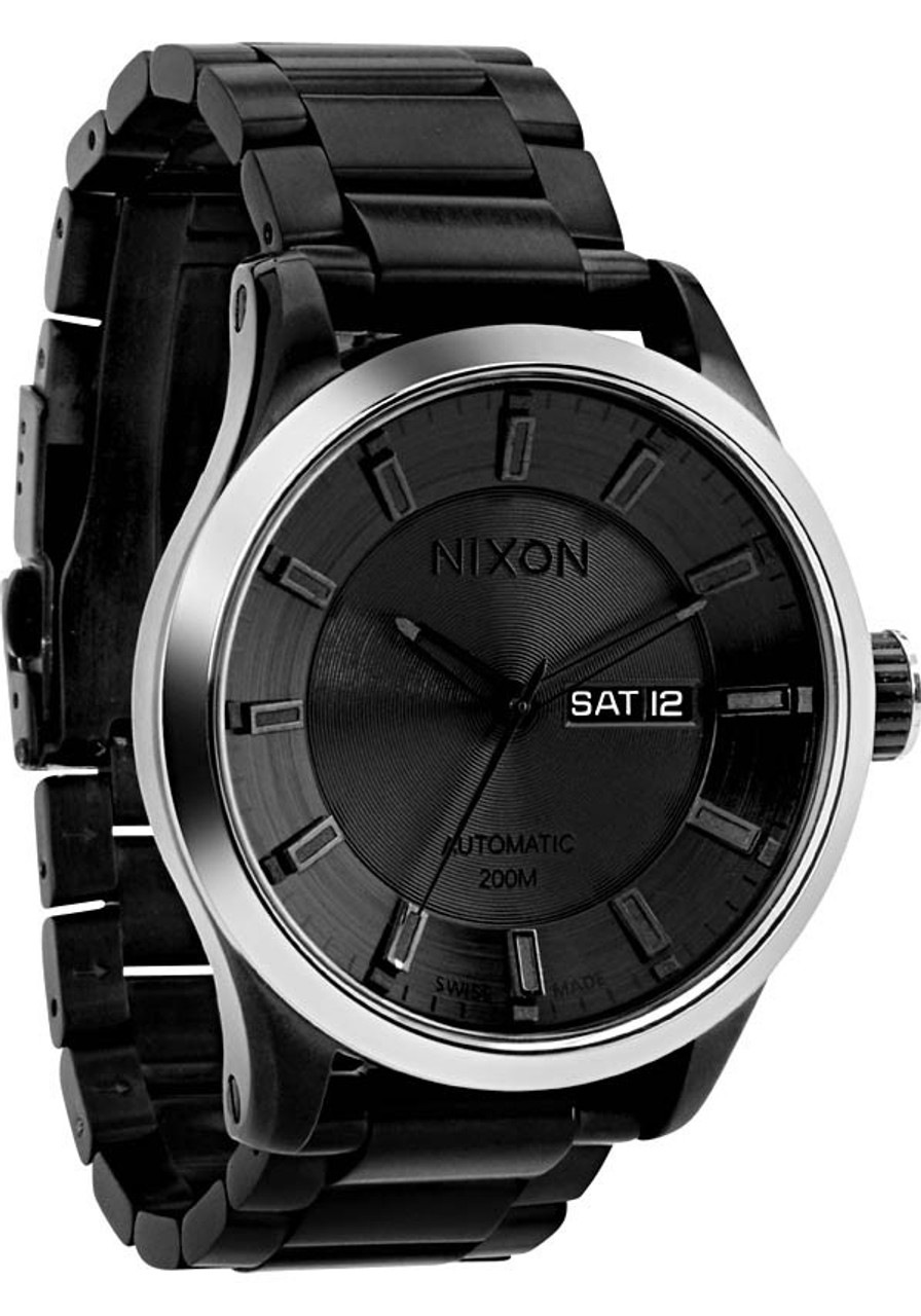Nixon Automatic II -All Black | Watches.com