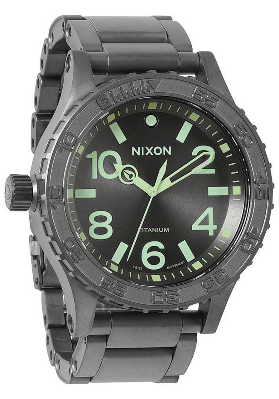 Nixon 5130 Titanium Gunmetal/Lum