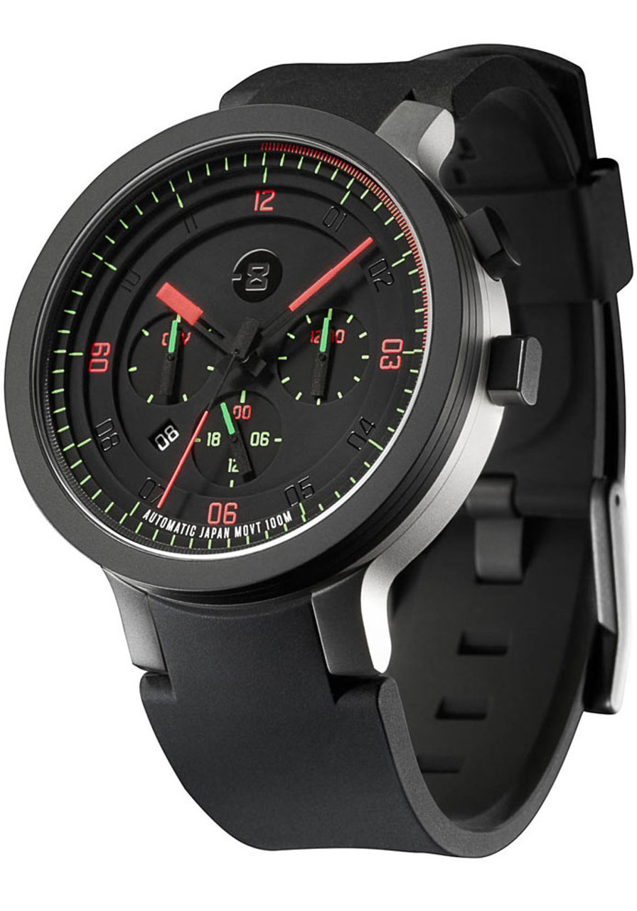 Minus-8 Layer 24 Black Bright Automatic | Watches.com