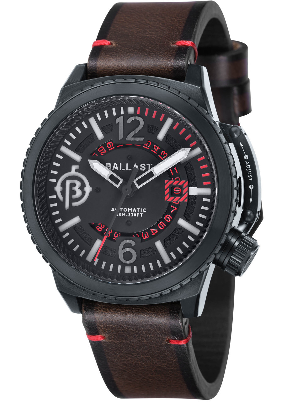 Ballast Trafalgar Automatic Brown Black Red