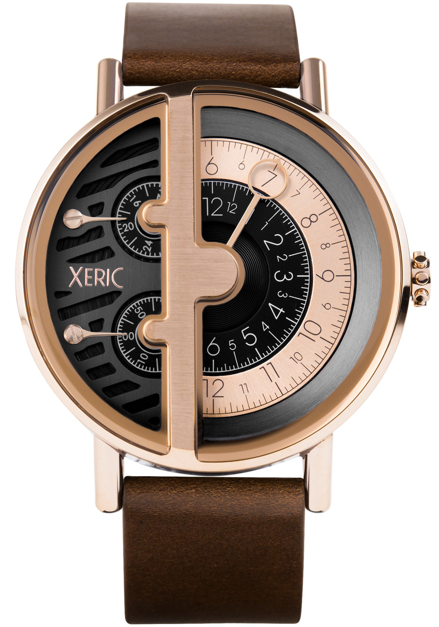 Xeric Soloscope RQ Rose Gold Brown | Watches.com