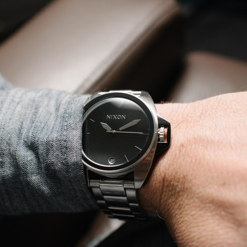 nixon swiss anthem black watches nixon swiss anthem black watches
