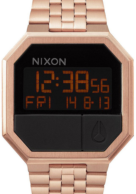 nixon rerun rose gold
