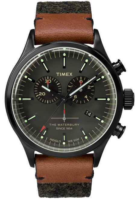 Timex Allied Chrono Gray Olive Green | Watches.com