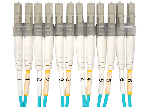 pre-numbered fiber cables
