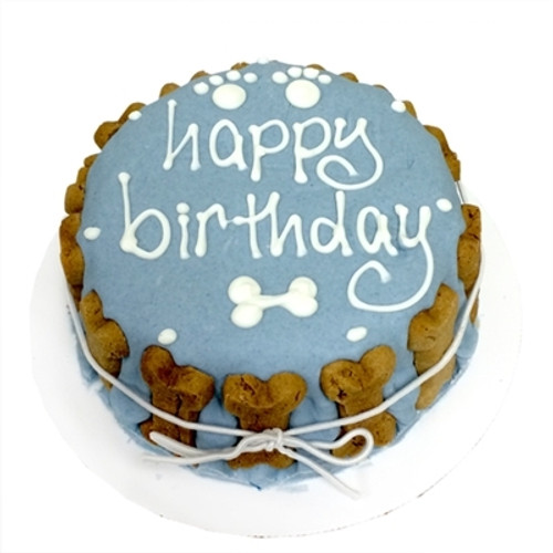 Boy Dog Birthday Cake