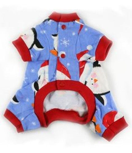 Toni Mari Fleece Penguin Dog Pajamas