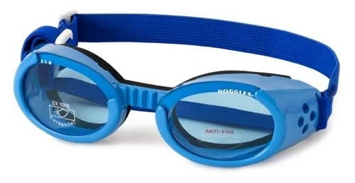 Doggles ILS Shiny Blue Dog Goggles