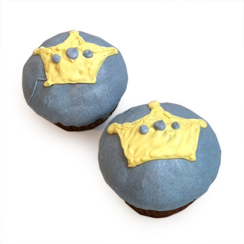 Blue Prince Cupcakes (set of 6)