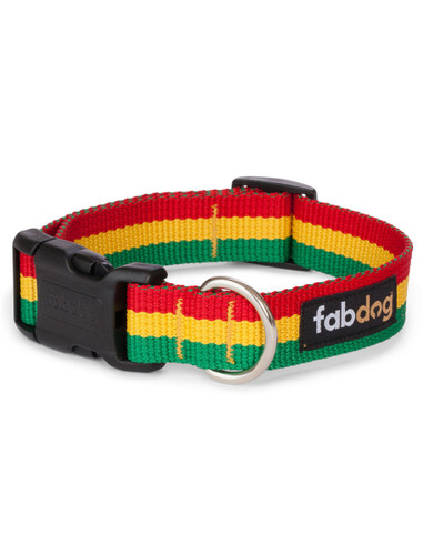 Rasta Dog Collar