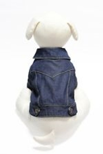 Denim Dog Jacket